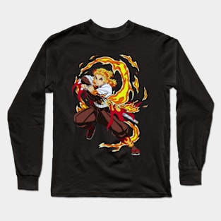 Kyojuro Rengoku new 8 Long Sleeve T-Shirt